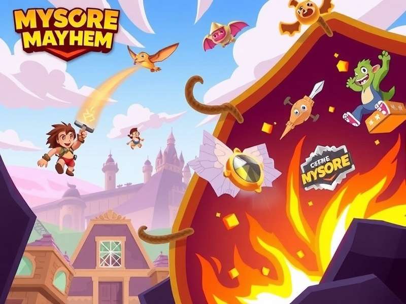 Mysore Mayhem Gameplay Screenshot